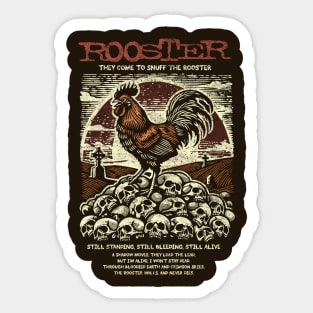 Rooster Sticker